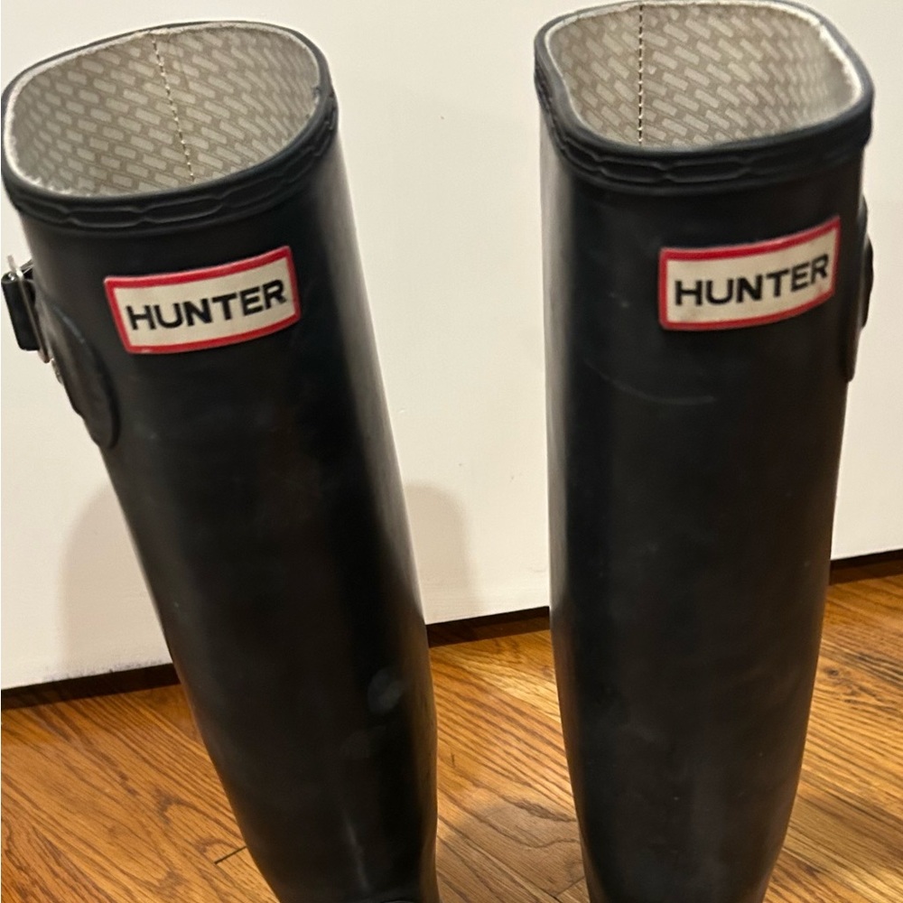 Hunter Classic Black Tall Boots